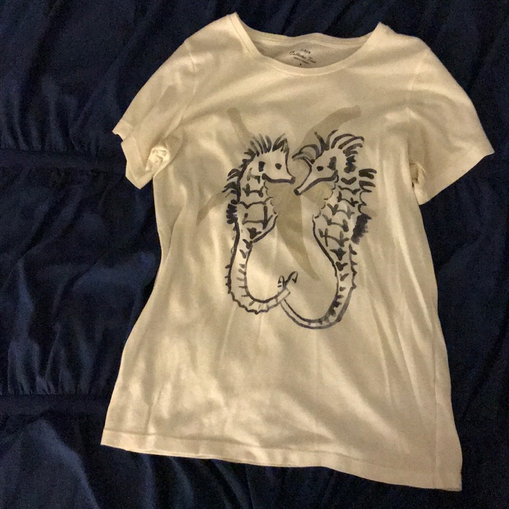 J Crew seashore tee